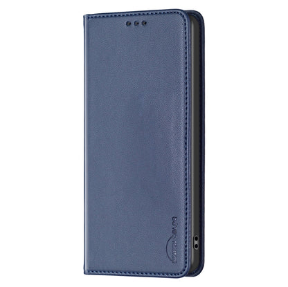 For Samsung Galaxy S25 Ultra 5G Magnetic Leather Phone Case(Blue) - Galaxy S25 Ultra 5G Cases by buy2fix | Online Shopping UK | buy2fix