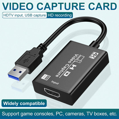 USB HDTV Video Capture Card with Cable - Amplifier by buy2fix | Online Shopping UK | buy2fix