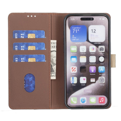 For OnePlus 13 Color Matching RFID Anti-theft Leather Phone Case(Brown) - OnePlus Cases by buy2fix | Online Shopping UK | buy2fix