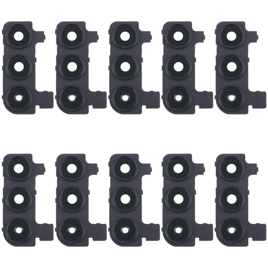 For Samsung Galaxy M15 SM-M156B 10pcs Rear Camera Lens Cover(Black) - Galaxy M Series Parts by buy2fix | Online Shopping UK | buy2fix