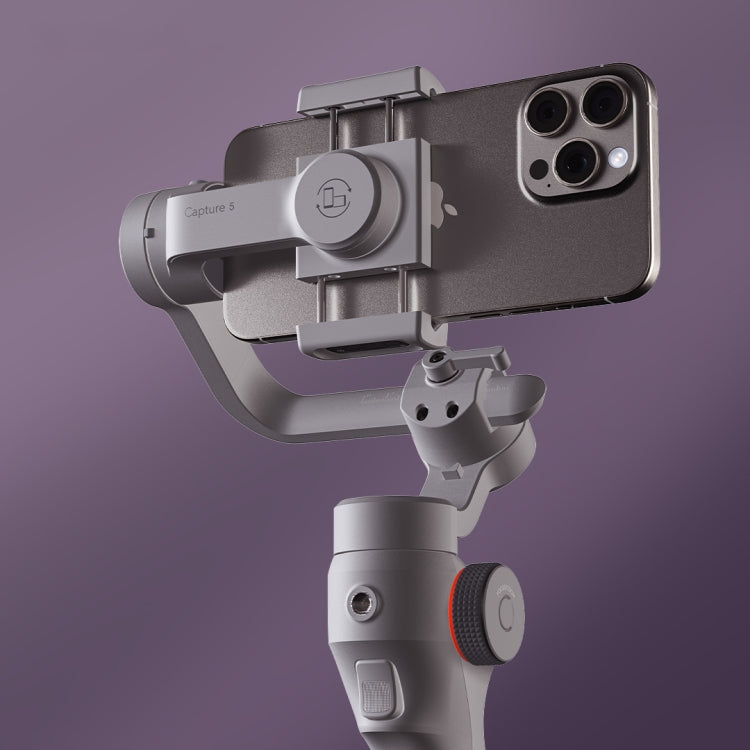 FUNSNAP Capture 5 Professional 3-Axis Handheld Gimbal Phone Live Stabilizer, Basic Version(Grey) - Handheld Gimbals by FUNSNAP | Online Shopping UK | buy2fix