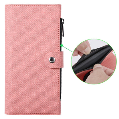 For iPhone 16 Plus ViLi GBS Series MagSafe Magnetic RFID Leather Flip Phone Case(Pink) - iPhone 16 Plus Cases by ViLi | Online Shopping UK | buy2fix