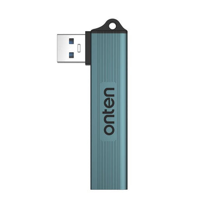 Onten US51 3 in 1 USB 3.0 HUB(Pine Green) - USB 3.0 HUB by Onten | Online Shopping UK | buy2fix