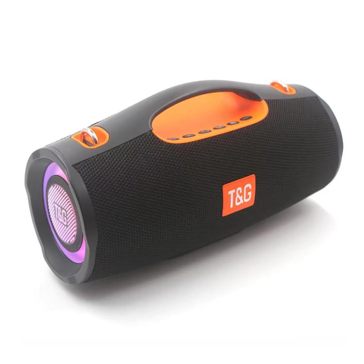 T&G TG437 20W Portable TWS Subwoofer Bluetooth Speaker(Grey) - Desktop Speaker by T&G | Online Shopping UK | buy2fix