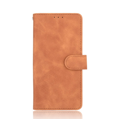 For Blackview A80 Solid Color Skin Feel Magnetic Buckle Horizontal Flip Calf Texture PU Leather Case with Holder & Card Slots & Wallet(Brown) - More Brand by buy2fix | Online Shopping UK | buy2fix