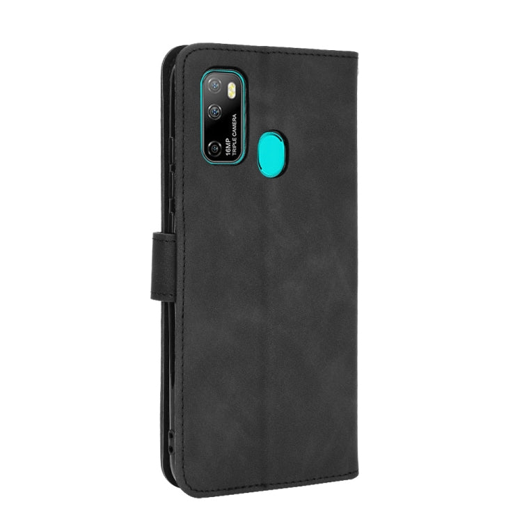 For Ulefone Note 9P Solid Color Skin Feel Magnetic Buckle Horizontal Flip Calf Texture PU Leather Case with Holder & Card Slots & Wallet(Black) - Ulefone Cases by buy2fix | Online Shopping UK | buy2fix