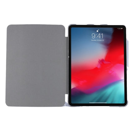 Silk Texture Flip Magnetic PU Leather Smart Case with Three-folding Holder For iPad Air 11 2024 / Air 2022 / 2020 10.9(Blue) - iPad Air (2022) / (2020) 10.9 Cases by buy2fix | Online Shopping UK | buy2fix