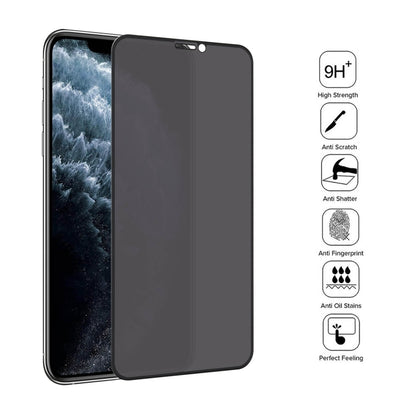 For iPhone 11 Pro Anti-peeping Plasma Oil Coated High Aluminum Wear-resistant Tempered Glass Film - iPhone 11 Pro Tempered Glass by buy2fix | Online Shopping UK | buy2fix