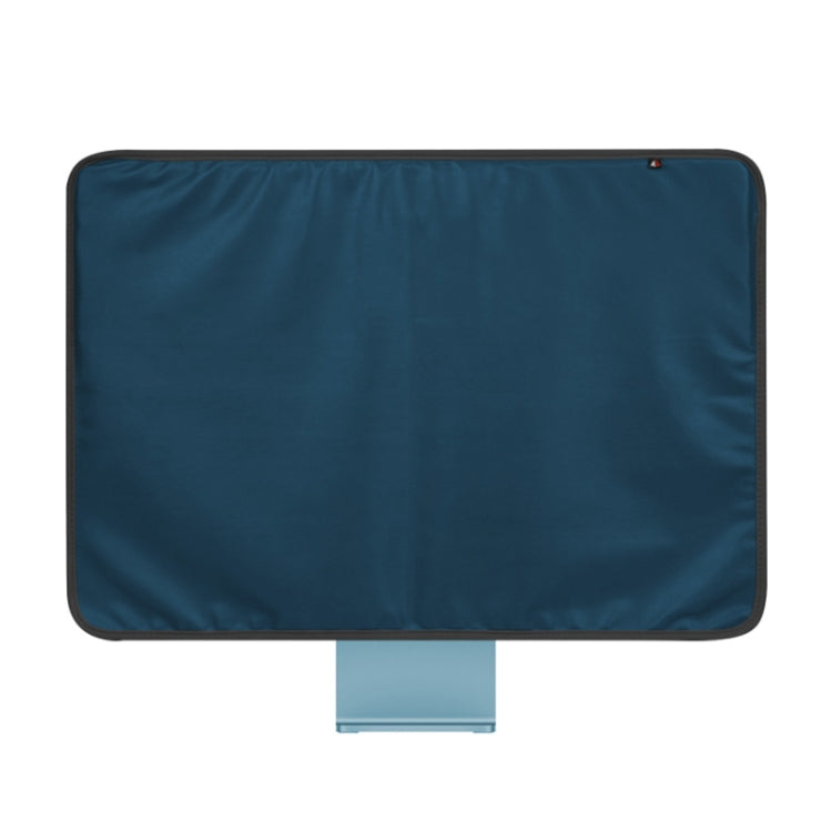 For 24 inch Apple iMac Portable Dustproof Cover Desktop Apple Computer LCD Monitor Cover with Storage Bag(Blue) - Others Accessories by buy2fix | Online Shopping UK | buy2fix