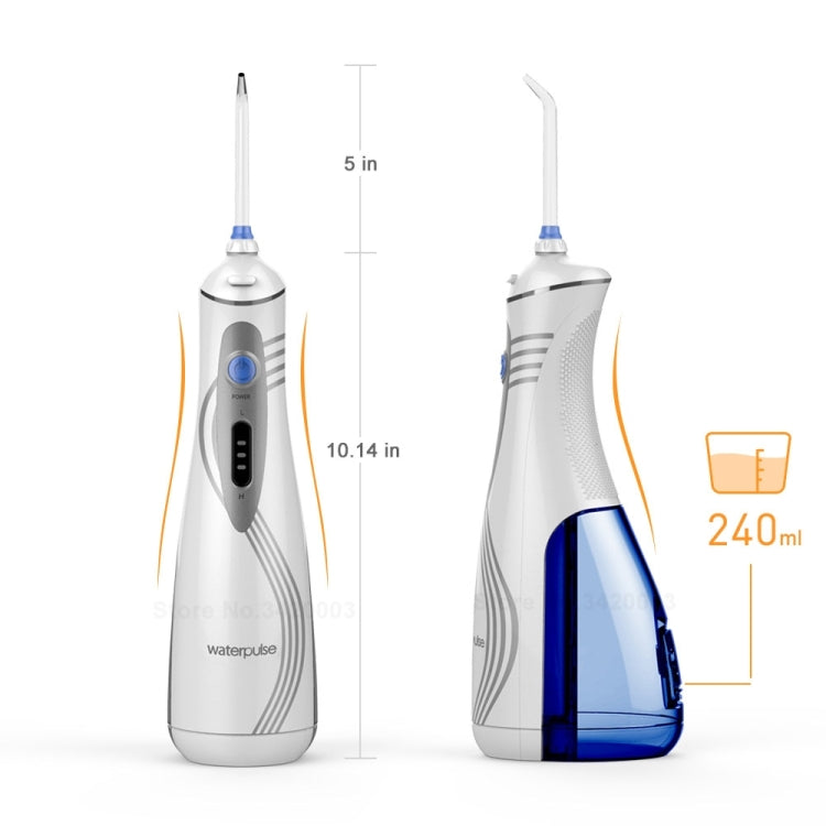 Waterpulse V400Plus Rechargeable USB Dental Cordless Oral Irrigator - Oral Irrigators by buy2fix | Online Shopping UK | buy2fix