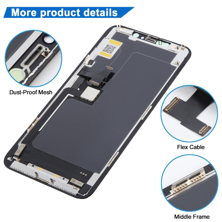 JK Soft OLED LCD Screen For iPhone 11 Pro Max - LCD Related Parts by JK | Online Shopping UK | buy2fix