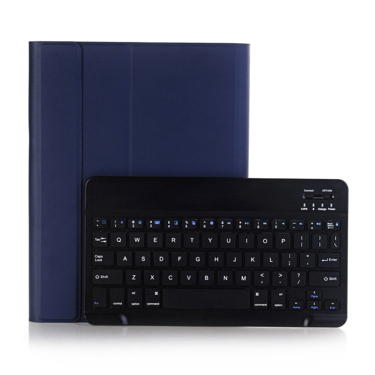A02 for iPad 4 / 3 / 2 Universal Ultra-thin ABS Horizontal Flip Tablet Case + Bluetooth Keyboard(Blue) - Universal by buy2fix | Online Shopping UK | buy2fix