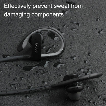 ipipoo iL98BL Ear-hung Bluetooth Headset(Grey) - Neck-mounted Earphone by ipipoo | Online Shopping UK | buy2fix