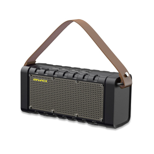 awei Y668 20W TWS Outdoor Bluetooth Speaker - Desktop Speaker by awei | Online Shopping UK | buy2fix