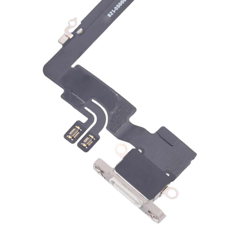 For iPhone 16 Pro Max Original Charging Port Flex Cable (White) -  by buy2fix | Online Shopping UK | buy2fix