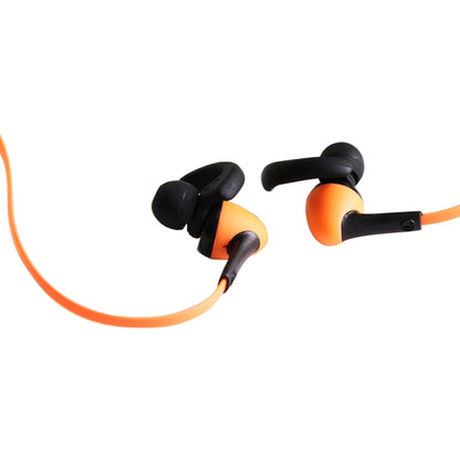 BT-54 In-Ear Wire Control Sport Neckband Wireless Bluetooth Earphones with Mic & Ear Hook, Support Handfree Call, For iPad, iPhone, Galaxy, Huawei, Xiaomi, LG, HTC and Other Smart Phones(Orange) - Neck-mounted Earphone by buy2fix | Online Shopping UK | buy2fix