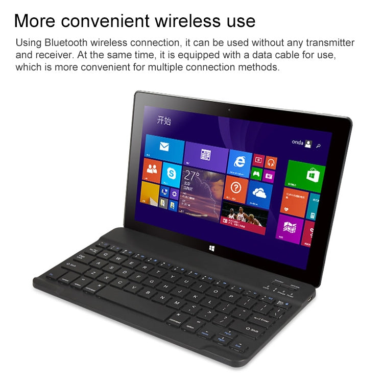 Teclast Portable Bluetooth Wireless Tablet Keyboard(White) - Others Keyboard by TECLAST | Online Shopping UK | buy2fix