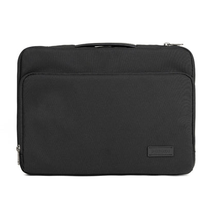 POFOKO E550 14 / 15.4 inch Portable Waterproof Polyester Laptop Handbag(Black) - Other by POFOKO | Online Shopping UK | buy2fix