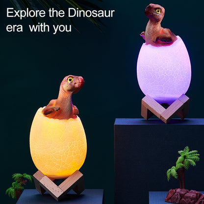 Stealing Egg Dragon Shape Creative Touch 3D Decorative Night Light, 16-color Patting Remote Control Version - Night Lights by buy2fix | Online Shopping UK | buy2fix