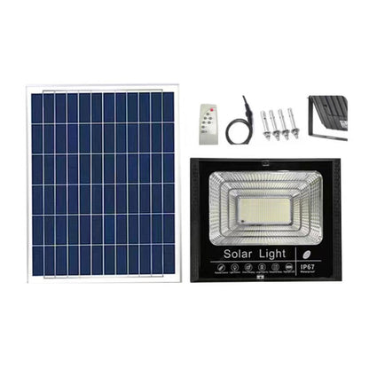 100W 281 LEDs IP67 Waterproof Solar Power Flood Light with Remote Control - Solar Lights by buy2fix | Online Shopping UK | buy2fix