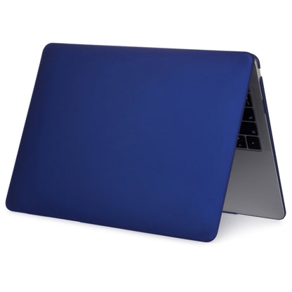 For MacBook Air 13.3 inch A1932 2018 & A2179 2020 & A2337 Laptop Matte Style Protective Case(Peony Blue) - MacBook Air Cases by buy2fix | Online Shopping UK | buy2fix