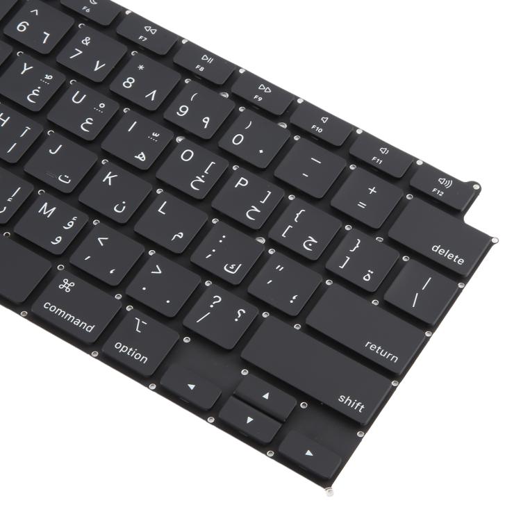 For MacBook Air 13.3 inch M1 A2337 2020 Small Carriage Return Arabic Version Keyboard - Replacement Keyboards by buy2fix | Online Shopping UK | buy2fix