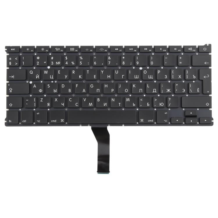 For MacBook Air 13 inch A1466 A1369 2011-2015 Big Carriage Return RU Version Keyboard - Replacement Keyboards by buy2fix | Online Shopping UK | buy2fix