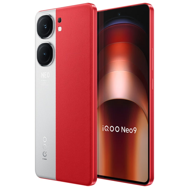 vivo iQOO Neo9, Dual Back Cameras, 16GB+256GB, Face ID / Fingerprint Identification, 6.78 inch Android 14 OriginOS 4 Snapdragon 8 Gen 2 Octa Core, OTG, NFC, Network: 5G, Support Google Play (Red) - vivo by vivo | Online Shopping UK | buy2fix