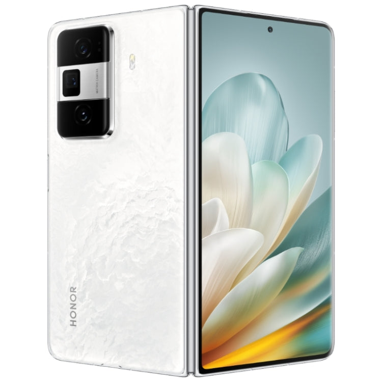 Honor Magic Vs3, 12GB+256GB, Side Fingerprint Identification 7.92 inch + 6.43 inch MagicOS 8.0.1 Snapdragon 8 Gen 2 Octa Core, Network: 5G, OTG, NFC (White) - Honor by Huawei | Online Shopping UK | buy2fix