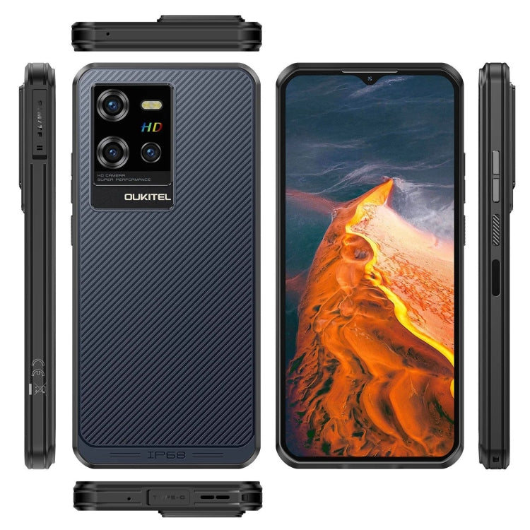 Oukitel WP50 5G Rugged Phone, 4GB+256GB, 6.6 inch Android 14.0 MediaTek Dimensity 6100+ Octa-core, NFC, OTG, Network: 5G (Navy Blue) - OUKITEL by OUKITEL | Online Shopping UK | buy2fix