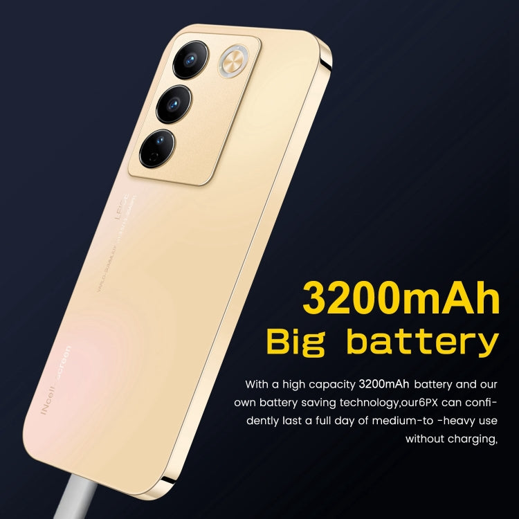 V27e / X23, 2GB+16GB, 6.5 inch Screen, Face Identification, Android 9.1 MTK6580A Quad Core, Network: 3G, Dual SIM (Gold) -  by buy2fix | Online Shopping UK | buy2fix