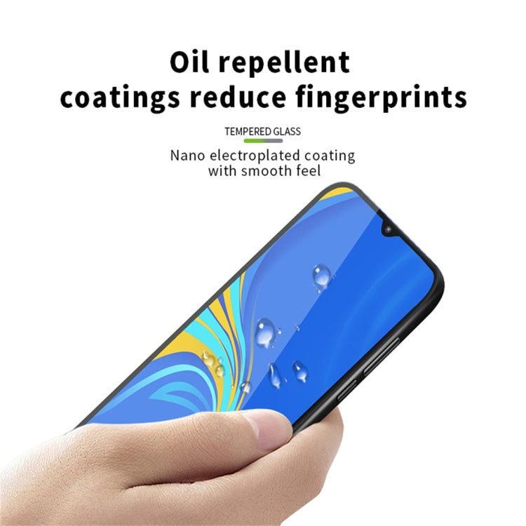 MOFI 9H 3D Explosion-proof Curved Screen Tempered Glass Film for Galaxy A10 (Black) - Galaxy Tempered Glass by MOFI | Online Shopping UK | buy2fix