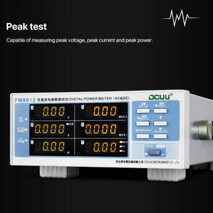 DCUU PM9912 Intelligent Electrical Parameters Measuring Instrument(US Plug) - Current & Voltage Tester by buy2fix | Online Shopping UK | buy2fix