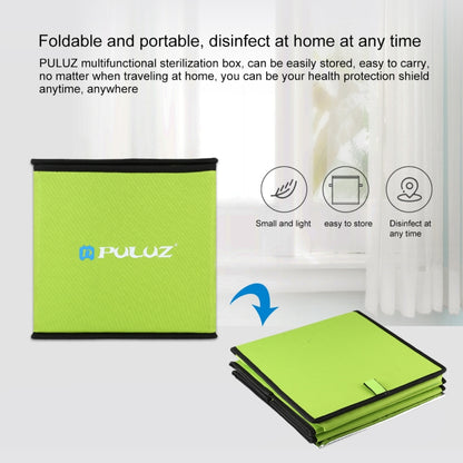 PULUZ 20cm UVC Light Germicidal Sterilizer Disinfection Tent Box - Sterilizers by PULUZ | Online Shopping UK | buy2fix