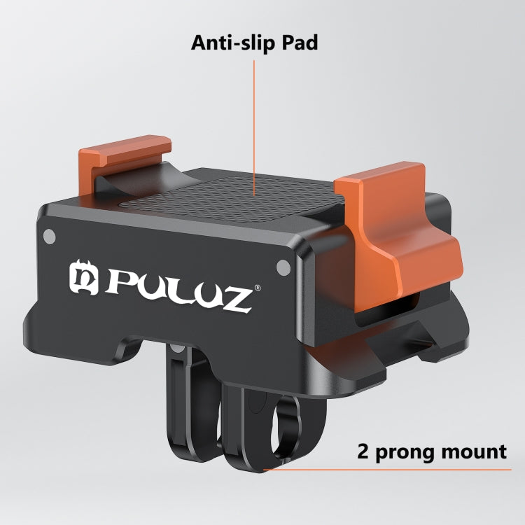 For DJI Osmo Pocket 3 PULUZ Quick Release Mount Adapter (Black) - Mount & Holder by PULUZ | Online Shopping UK | buy2fix