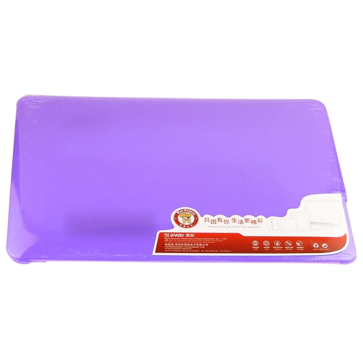 ENKAY for Macbook Pro 13.3 inch (US Version) / A1278 Hat-Prince 3 in 1 Frosted Hard Shell Plastic Protective Case with Keyboard Guard & Port Dust Plug(Purple) - MacBook Pro Cases by ENKAY | Online Shopping UK | buy2fix