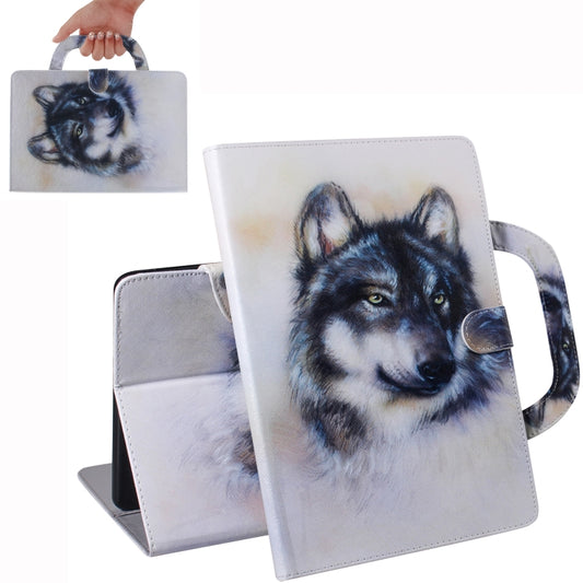 Wolf Pattern Horizontal Flip Leather Case for Galaxy Tab A 8 (2019) / P200 / P205, with Holder & Card Slot & Wallet - Tab A 8.0 & S Pen (2019) P200/P205 by buy2fix | Online Shopping UK | buy2fix