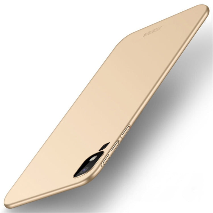 MOFI Frosted PC Ultra-thin Hard Case for Galaxy A2 Core (Gold) - Galaxy Phone Cases by MOFI | Online Shopping UK | buy2fix