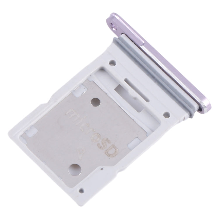 Original SIM + Micro SD Card Tray for Samsung Galaxy Tab S9+ (Purple) - Card Socket by buy2fix | Online Shopping UK | buy2fix