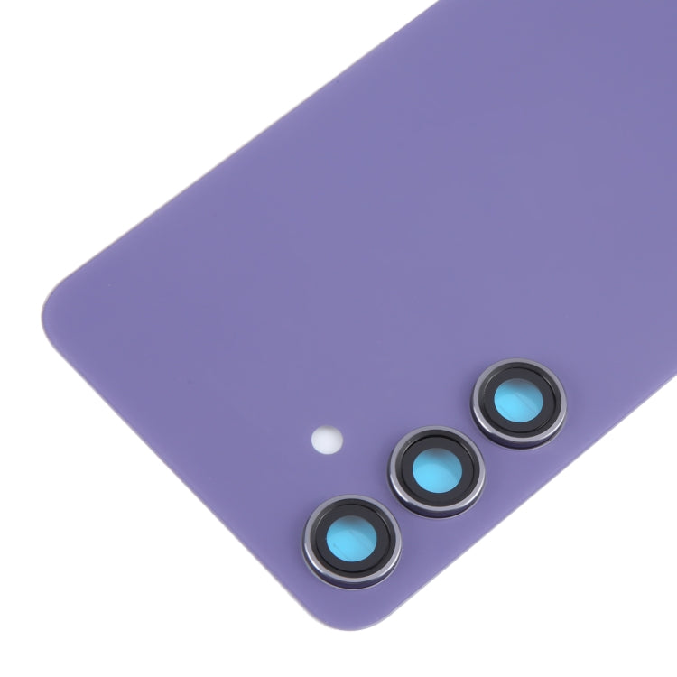 For Samsung Galaxy S24 SM-S921B OEM Battery Back Cover with Camera Lens Cover(Purple) - Back Cover by buy2fix | Online Shopping UK | buy2fix