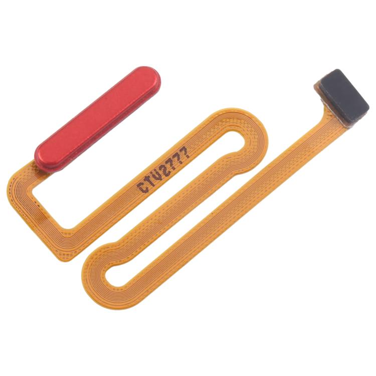 For Samsung Galaxy M12 / A12 SM-A125/M125/A127 Original Fingerprint Sensor Flex Cable (Red) - Galaxy A Series Parts by buy2fix | Online Shopping UK | buy2fix