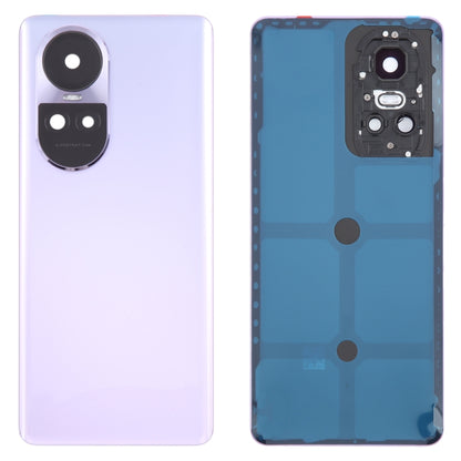 For OPPO Reno10 Pro Global Original Battery Back Cover with Camera Lens Cover(Purple) - Back Cover by buy2fix | Online Shopping UK | buy2fix