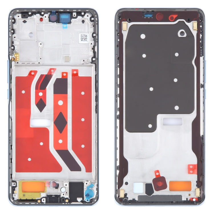 For Honor X50 Original Middle Frame Bezel Plate (Blue) - Full Housing Cover by buy2fix | Online Shopping UK | buy2fix