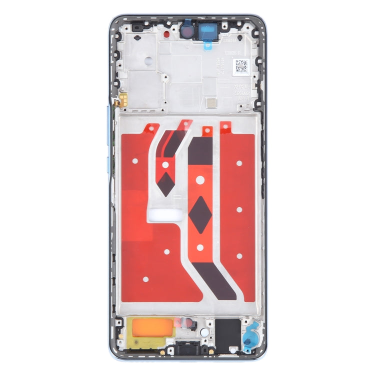 For Honor X50 Original Middle Frame Bezel Plate (Blue) - Full Housing Cover by buy2fix | Online Shopping UK | buy2fix