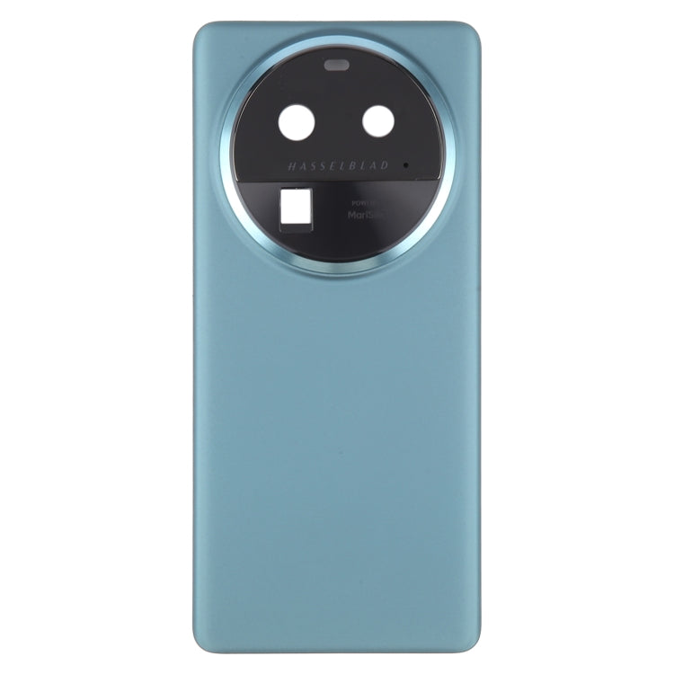 For OPPO Find X6 Pro Original Battery Back Cover with Camera Lens Cover(Blue) - Back Cover by buy2fix | Online Shopping UK | buy2fix