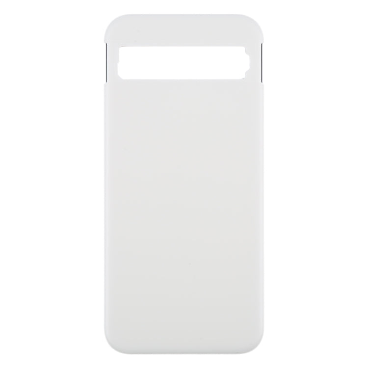 For Google Pixel 8a Original Battery Back Cover(Silver) - Back Cover by buy2fix | Online Shopping UK | buy2fix