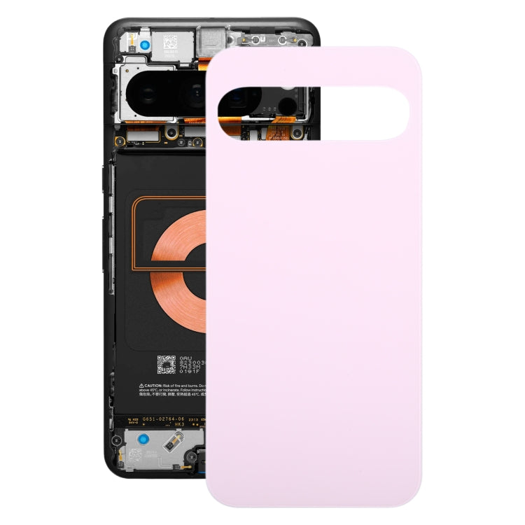 For Google Pixel 9 Pro Original Battery Back Cover(Pink) - Back Cover by buy2fix | Online Shopping UK | buy2fix