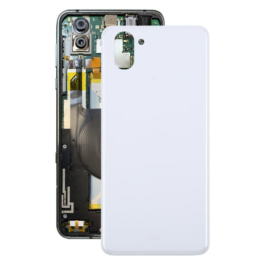 For Sharp Aquos R3 Original Battery Back Cover(Silver) - Others by buy2fix | Online Shopping UK | buy2fix