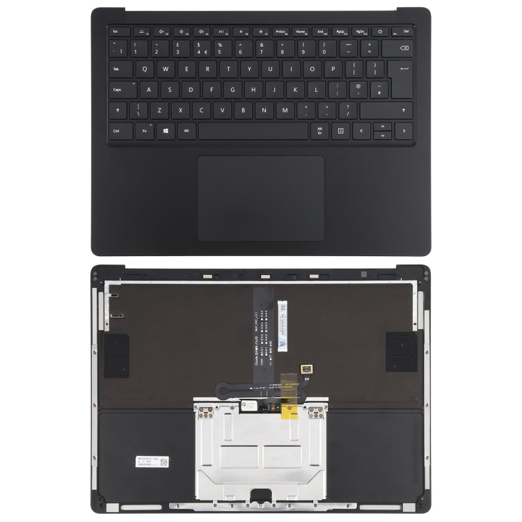 For Microsoft Surface Laptop 3 / 4 / 5 13.5 inch UK Keyboard with C Shell / Touch Board (Black) - Microsoft Spare Parts by buy2fix | Online Shopping UK | buy2fix