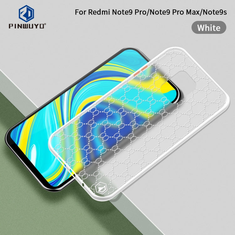 For Xiaomi Redmi Note 9S/Note 9 Pro PINWUYO Series 2 Generation PC + TPU Waterproof and Anti-drop All-inclusive Protective Case(White) - Xiaomi Cases by PINWUYO | Online Shopping UK | buy2fix
